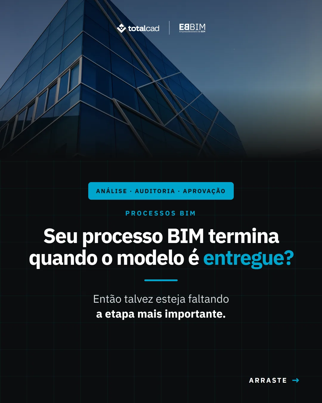 EBBIM — carrossel Análise e Aprovação de Projetos em BIM