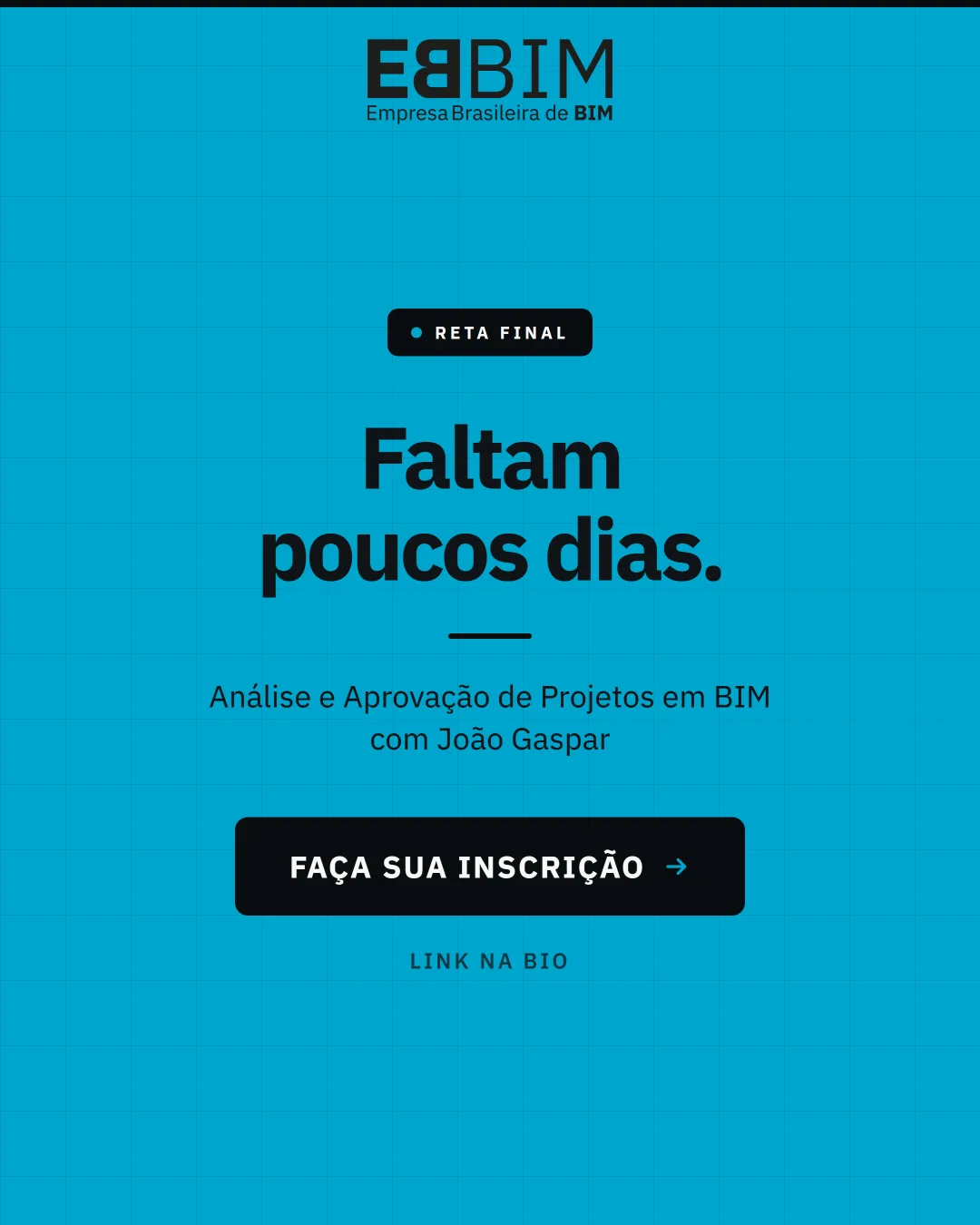 EBBIM — carrossel Reta final: Análise e Aprovação de Projetos em BIM