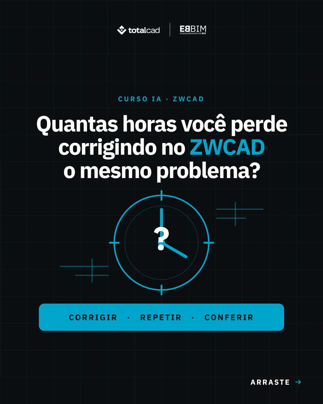EBBIM — carrossel IA no ZWCAD