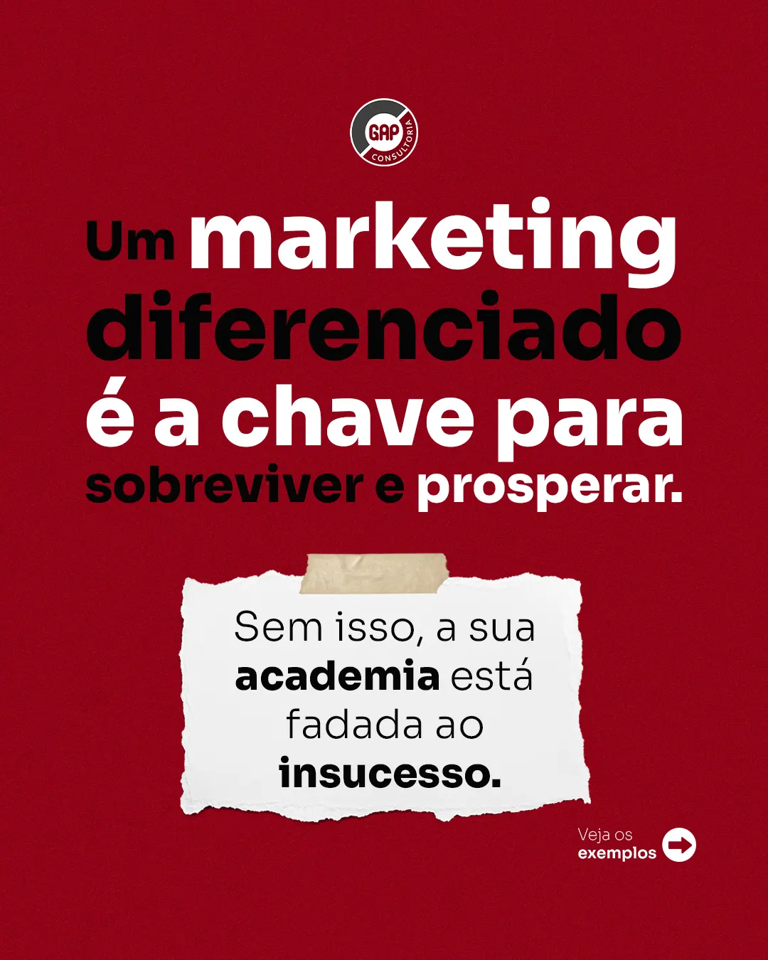 GAP — anúncio