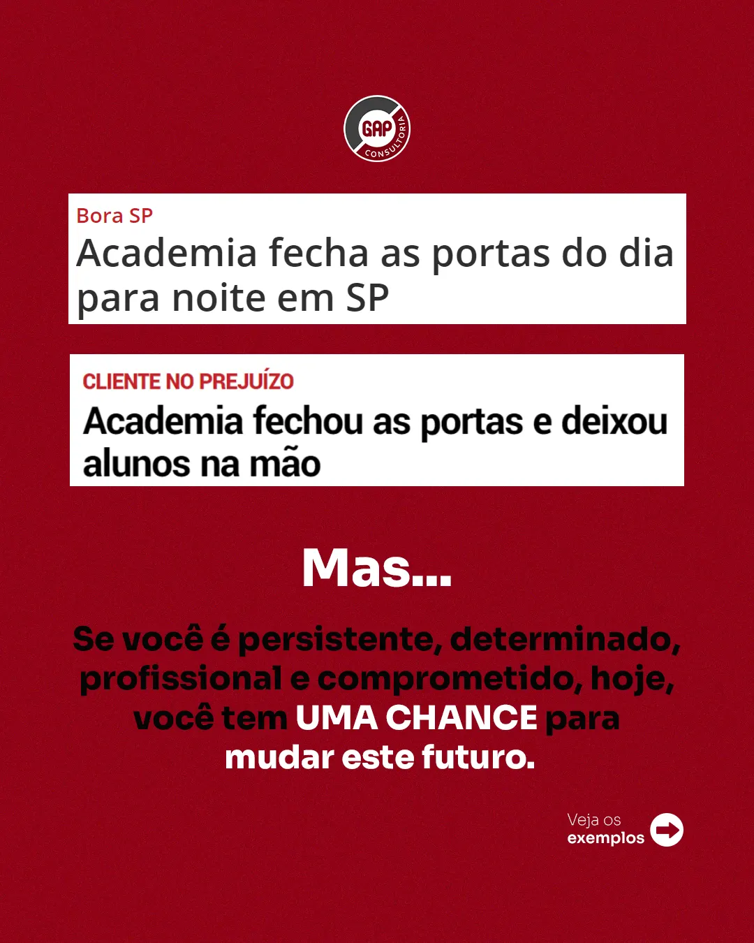 GAP — anúncio