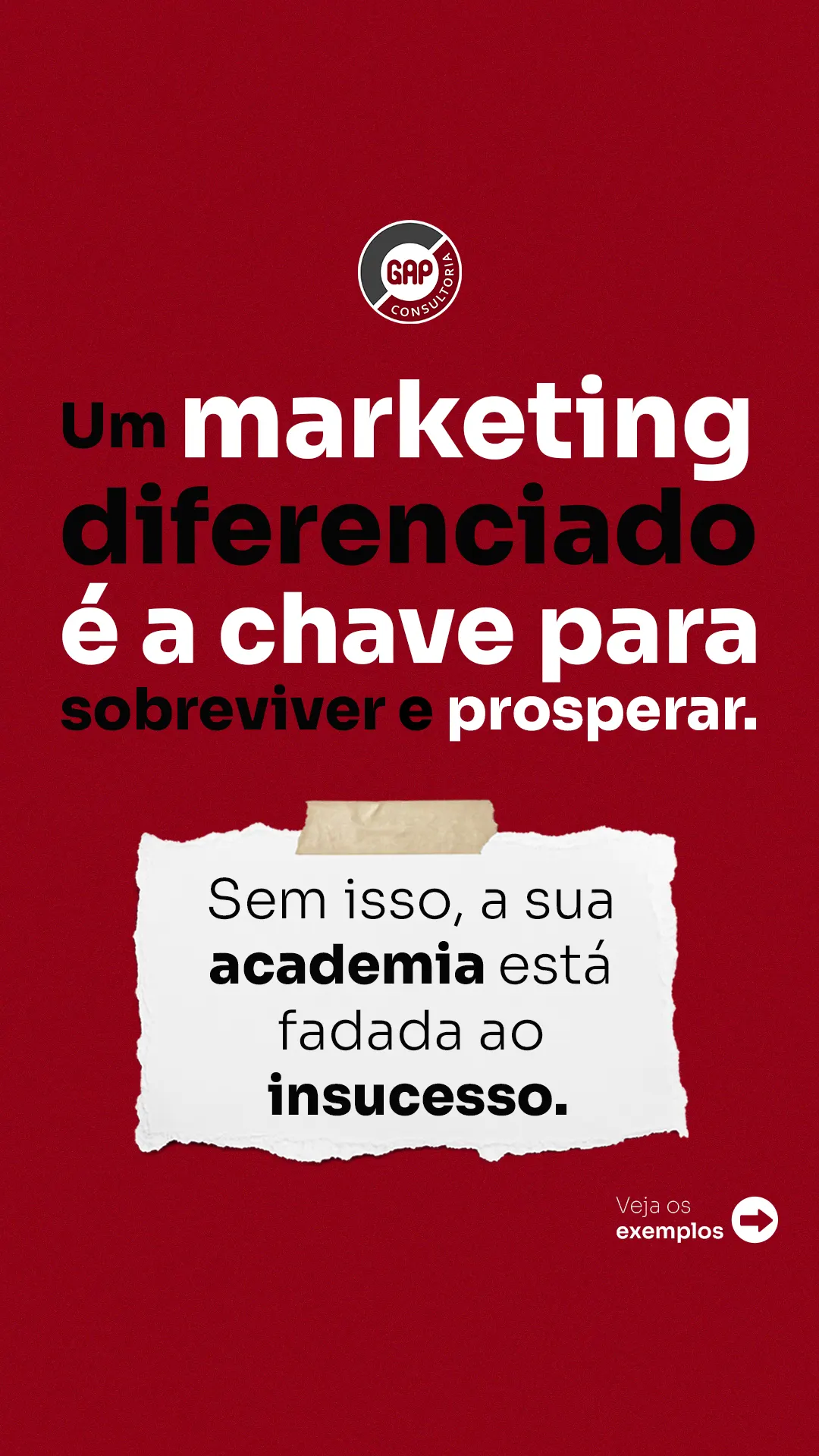 GAP — anúncio