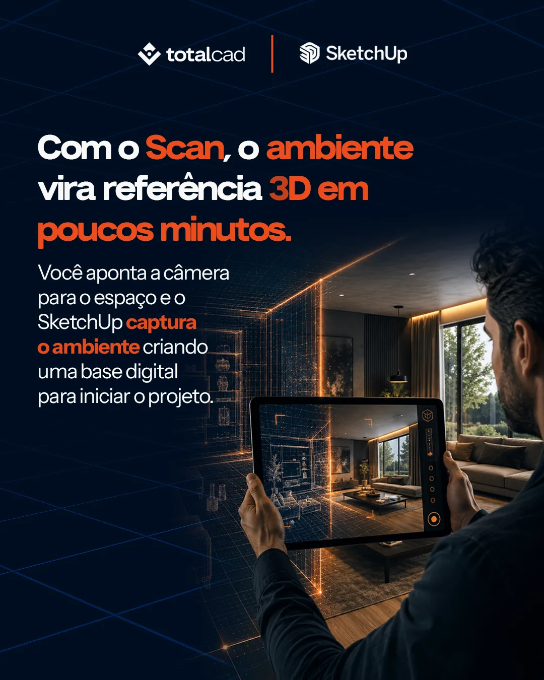 SketchUp Scan — quadro do carrossel
