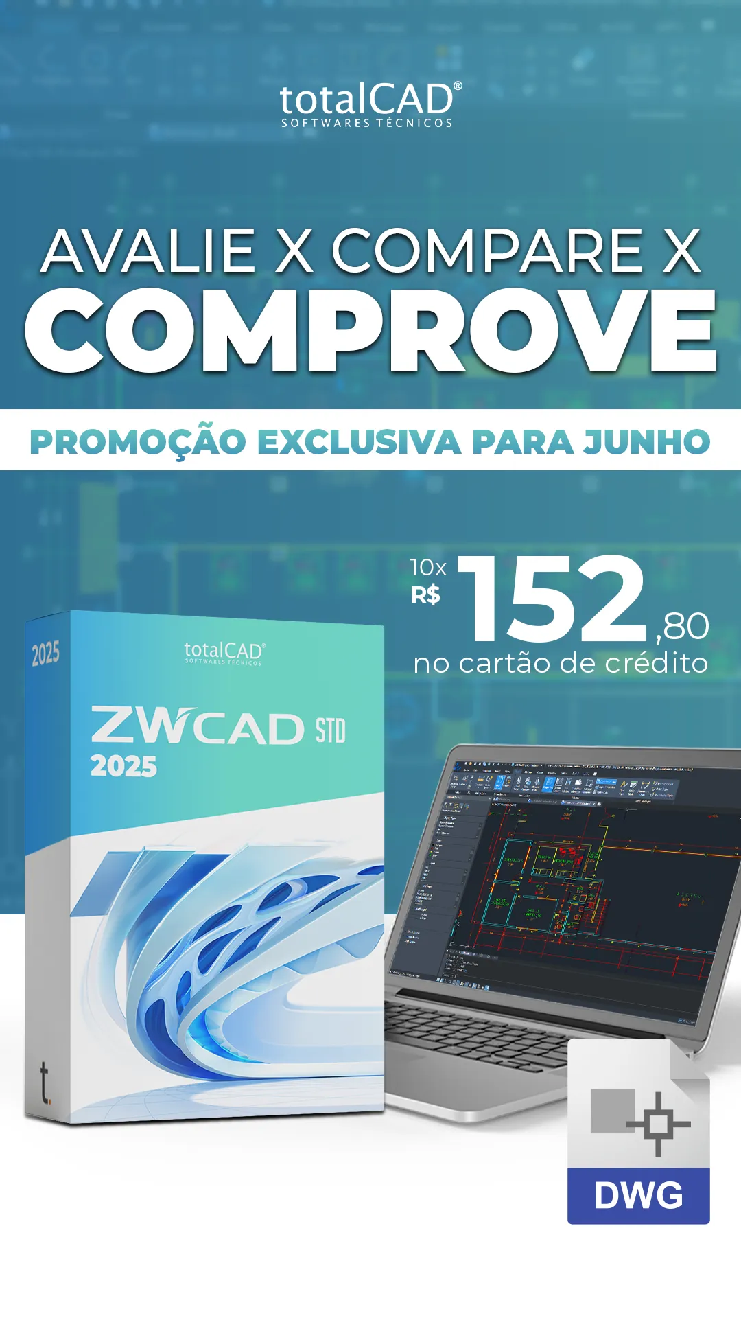 TotalCAD — anúncio