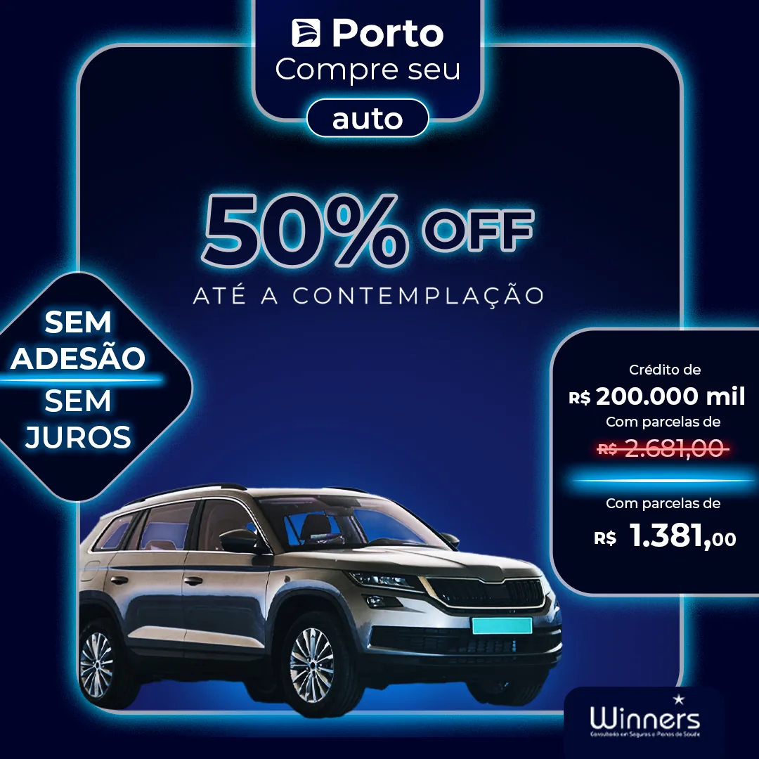 Winner Corretora — artes de tráfego pago para consórcio