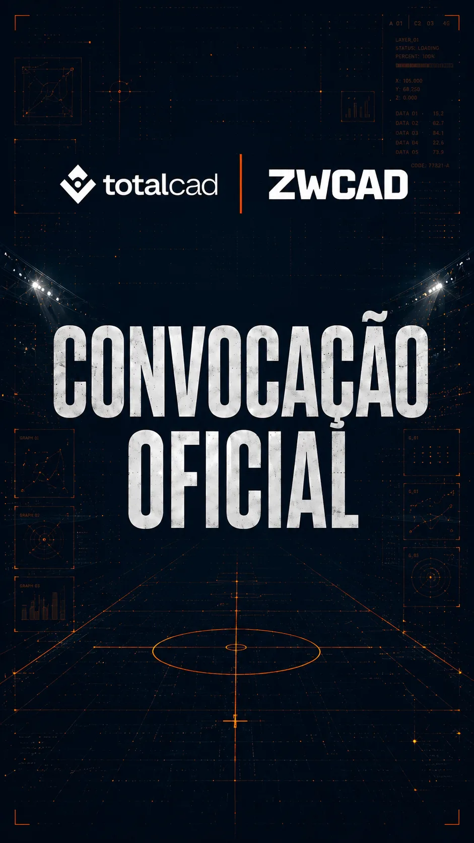 ZWCAD Convocação — peça para social